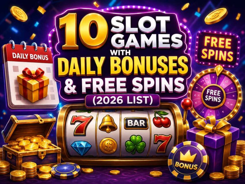 10 slot games with daily bouns